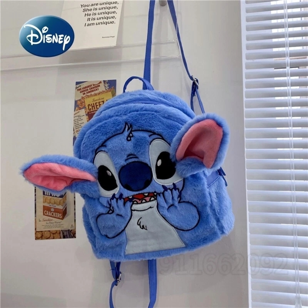 Disney Blue Stitch Kids Backpack
